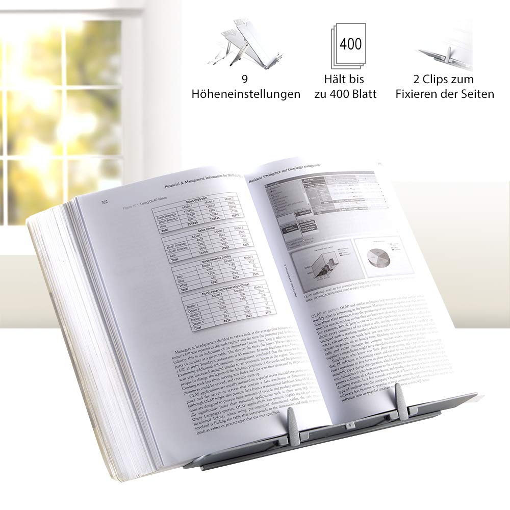 fellowes-i-spire-booklift-konzepthalter-bis-400-blatt-verstellbar image 3
