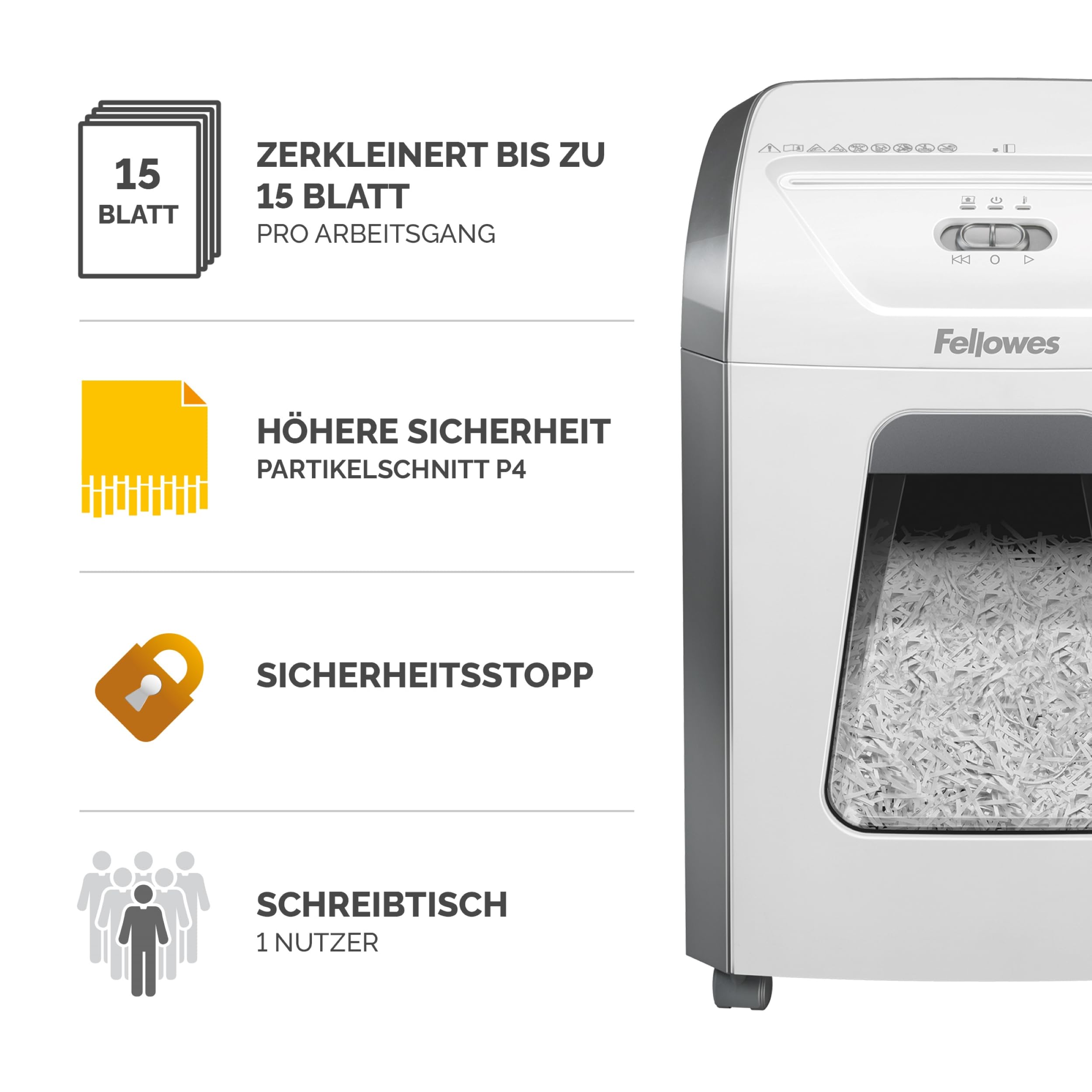 fellowes-lx31m-aktenvernichter-microcut-p5-15-blatt-23l image 2
