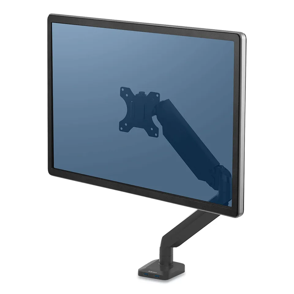 fellowes-platinum-monitorarm-schwarz-vesa-f-r-1-monitor image 1