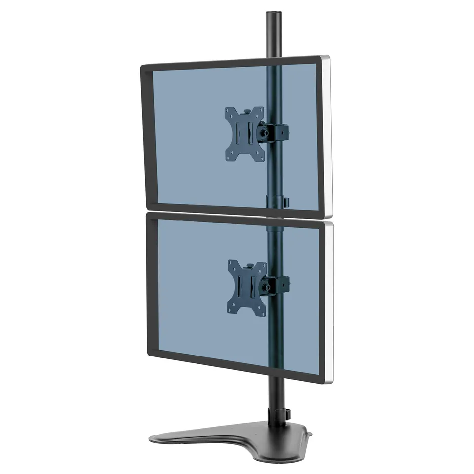 fellowes-seasa-monitorarm-f-r-2-monitore-vertikal-schwarz-32-zoll image 1