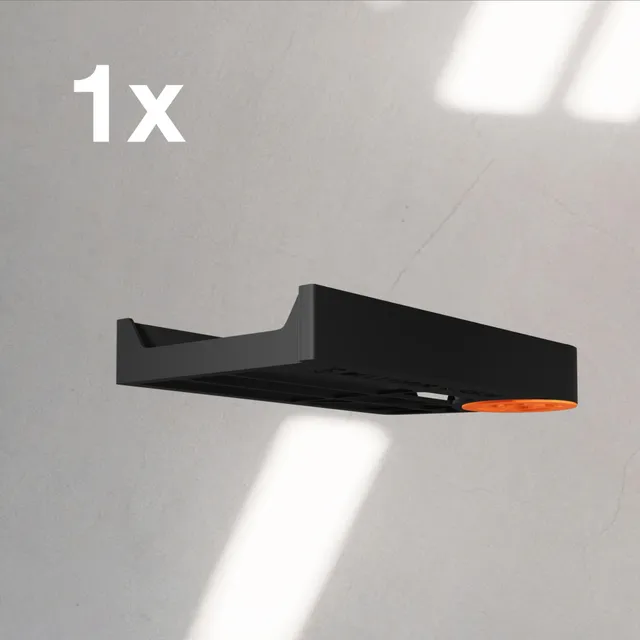 deltahub-to-do-schublade-modular-under-desk-schwarz-single image 1
