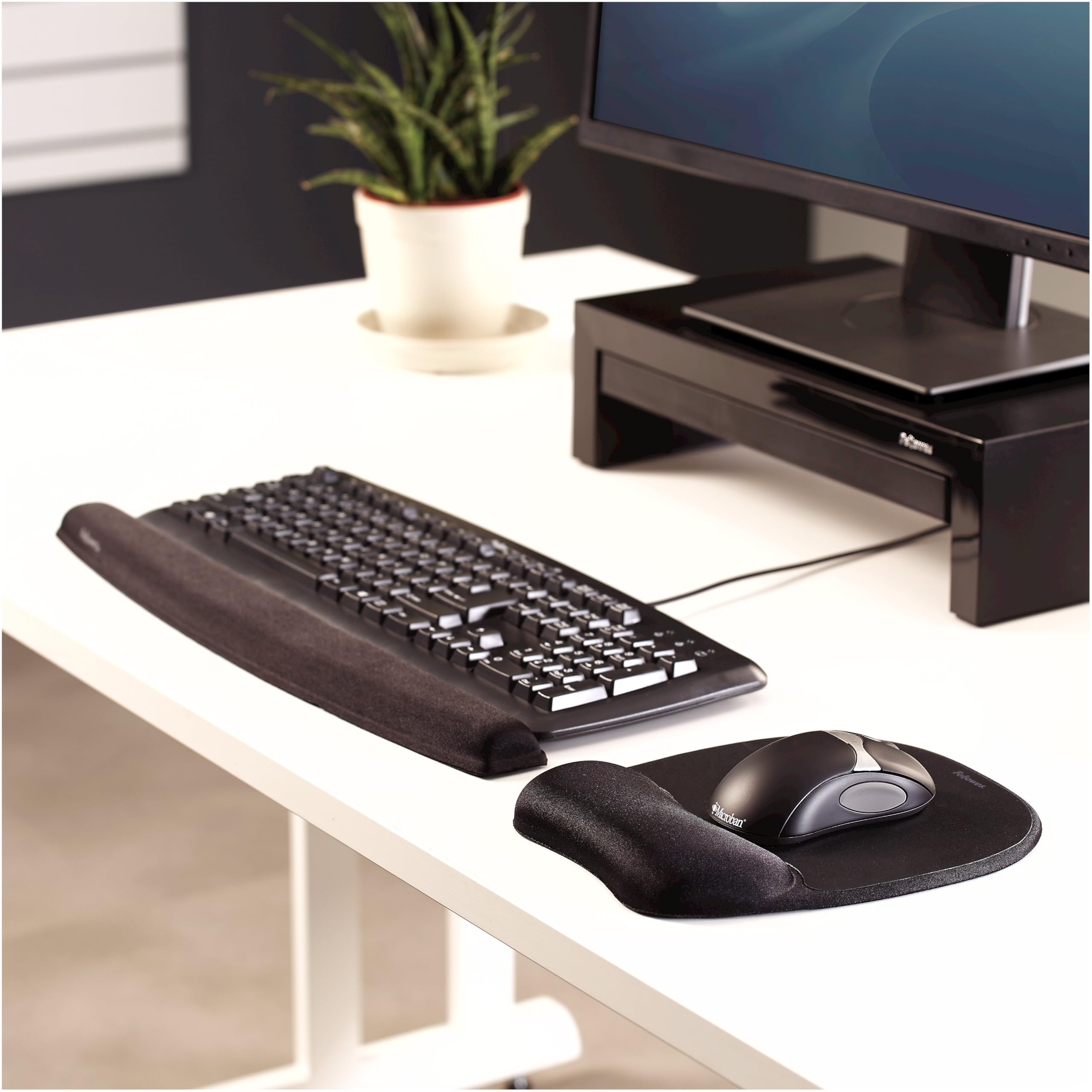 fellowes-standard-mauspad-gel-handgelenkauflage-schwarz image 3
