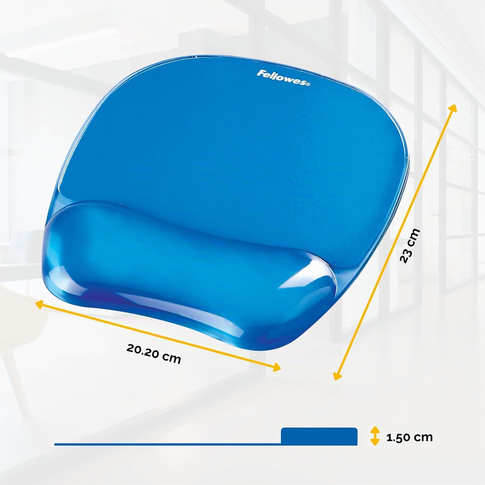 fellowes-crystals-mauspad-gel-handgelenkauflage-blau image 3
