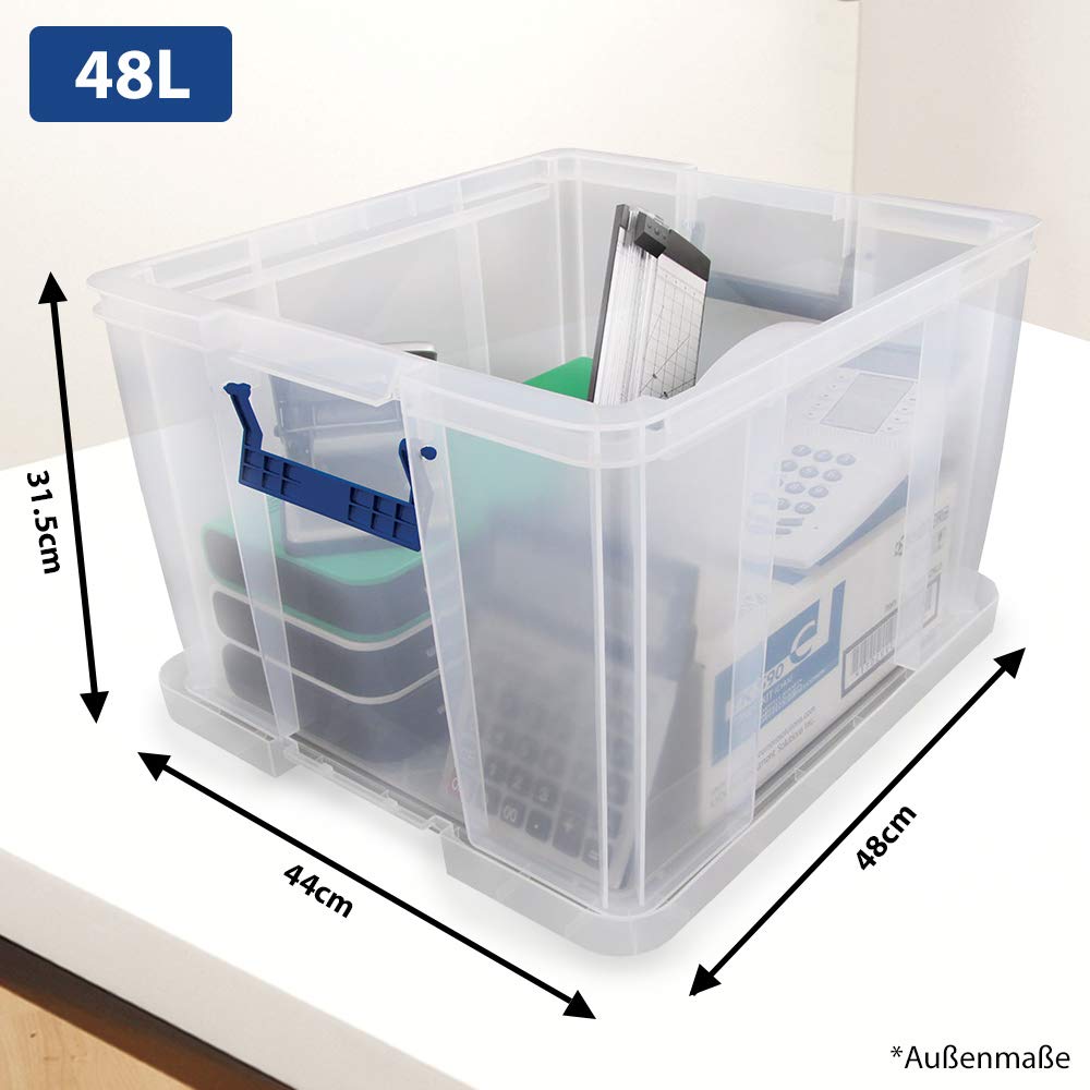 bankers-box-prostore-aufbewahrungsbox-48-liter-mit-deckel image 2