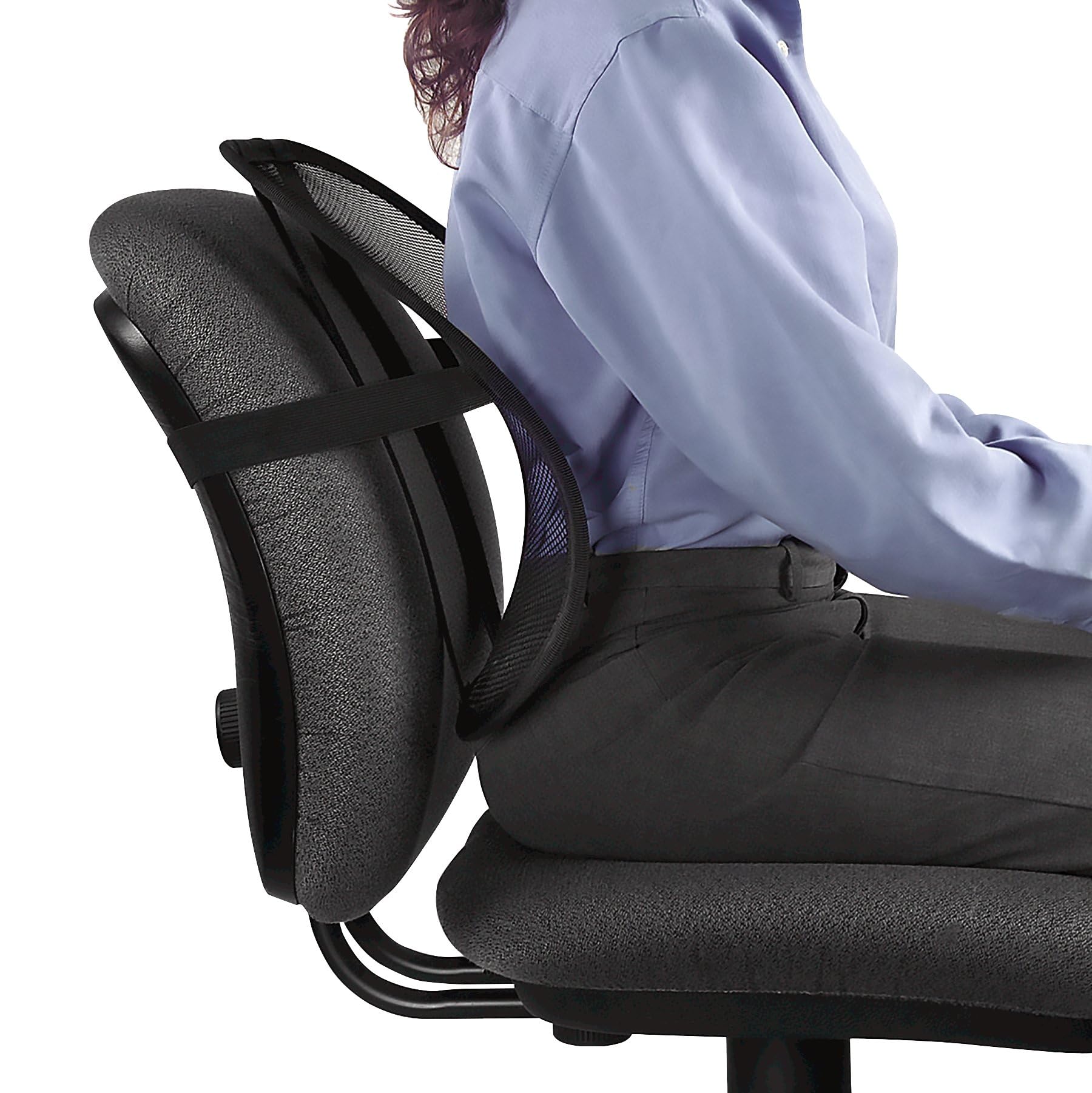 fellowes-office-suites-r-ckenst-tze-netz-graphit-stuhl image 4