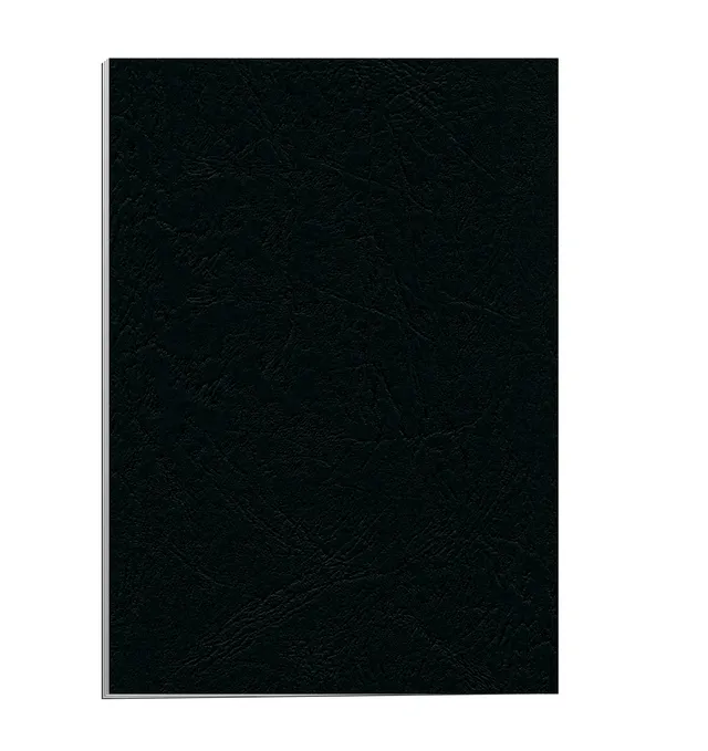 fellowes-galaxy-deckblatt-a4-lederstruktur-schwarz-25-st image 1