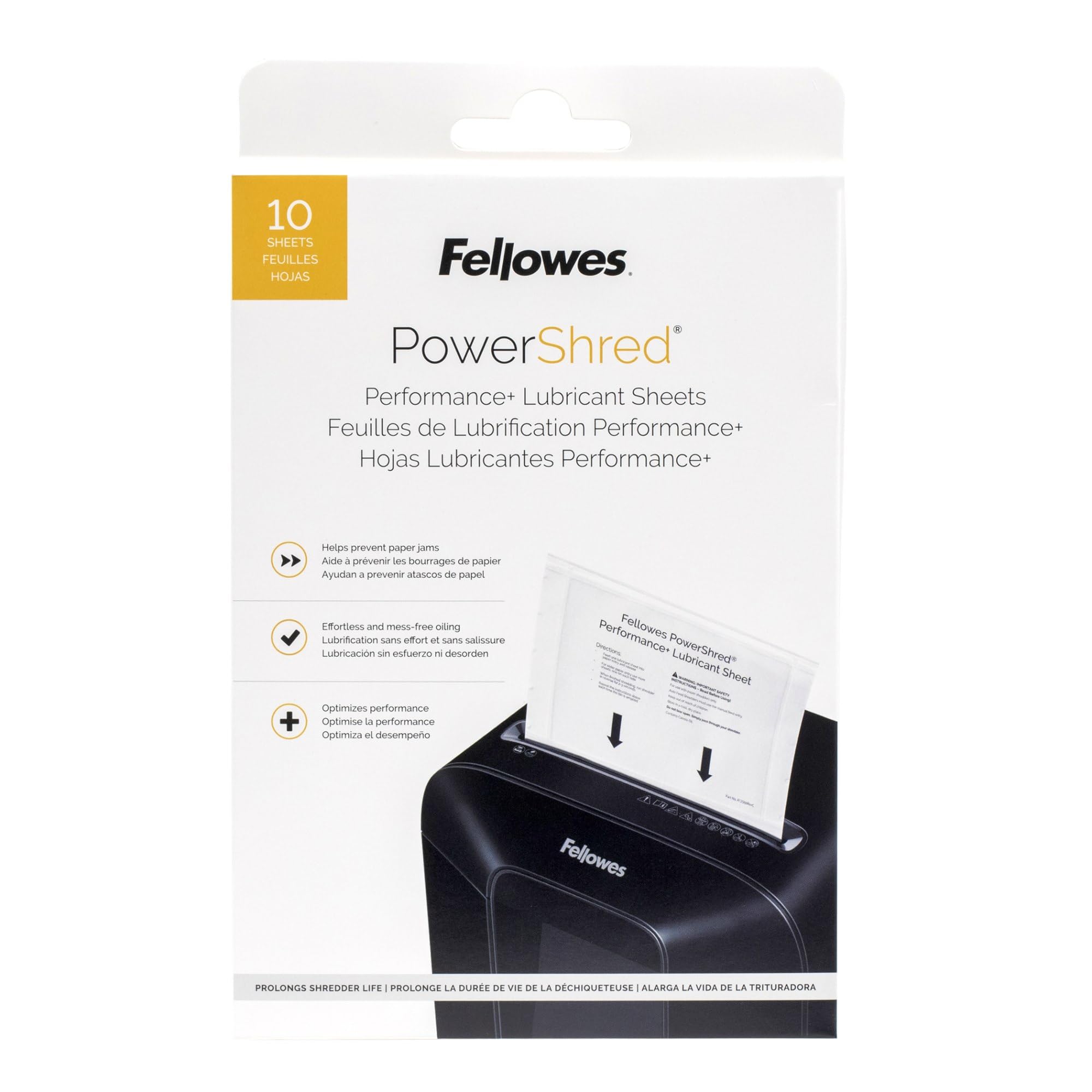 fellowes-powershred-schmiermittelbl-tter-10-st-ck-kreuzschnitt-l image 2