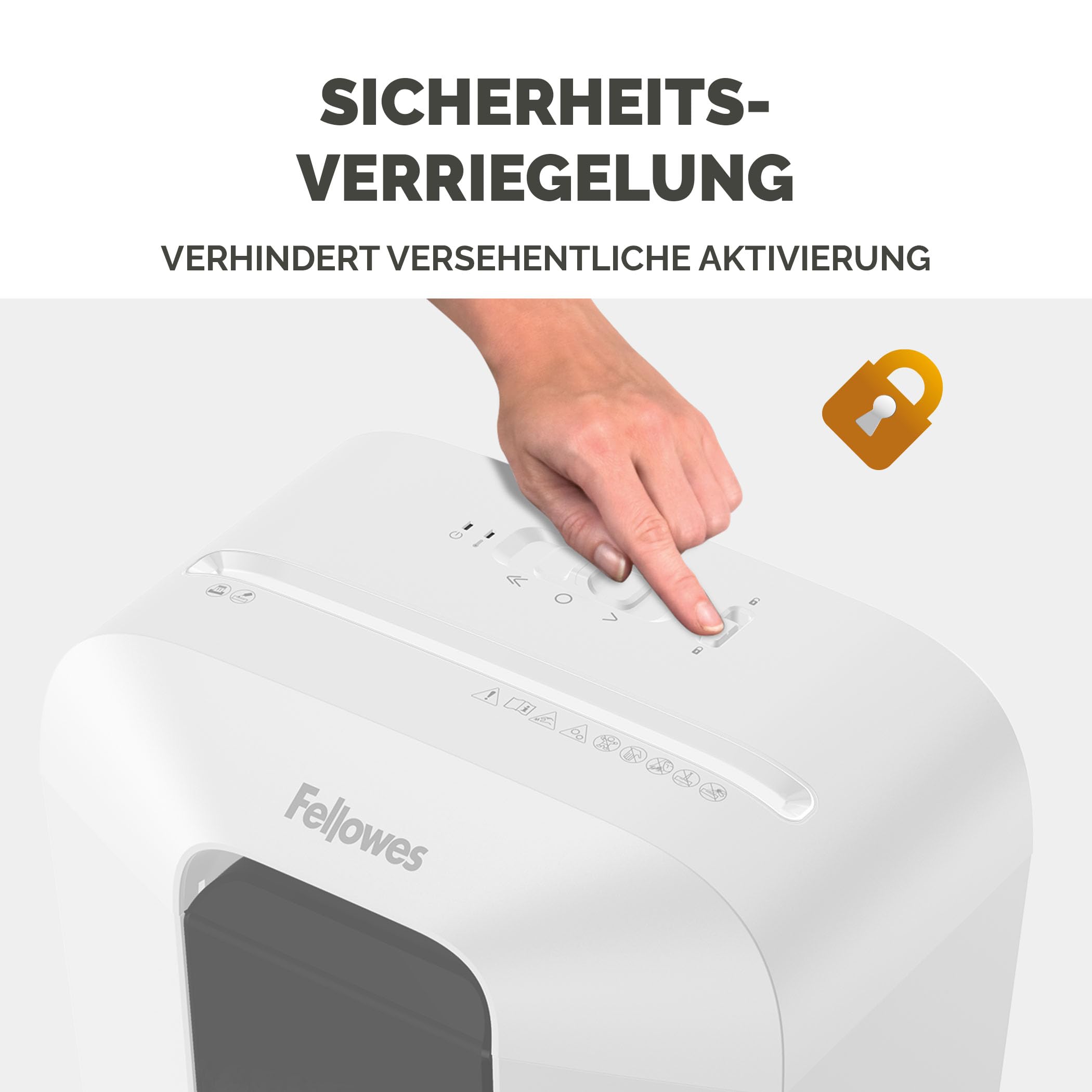 fellowes-lx70-powershred-aktenvernichter-p4-11-blatt-schwarz-18l image 4