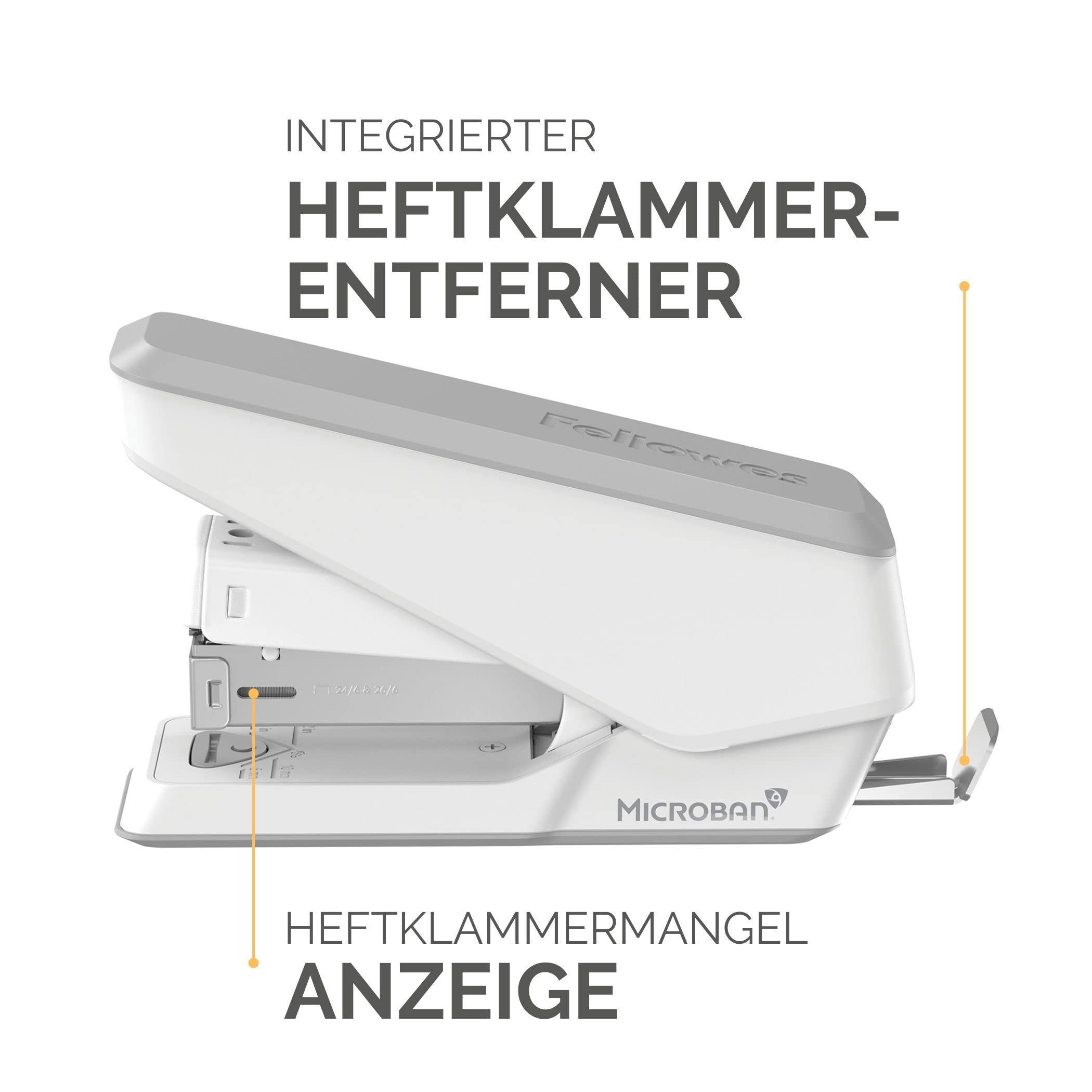 fellowes-lx840-easy-press-tacker-wei-25-blatt-halbstreifen image 4