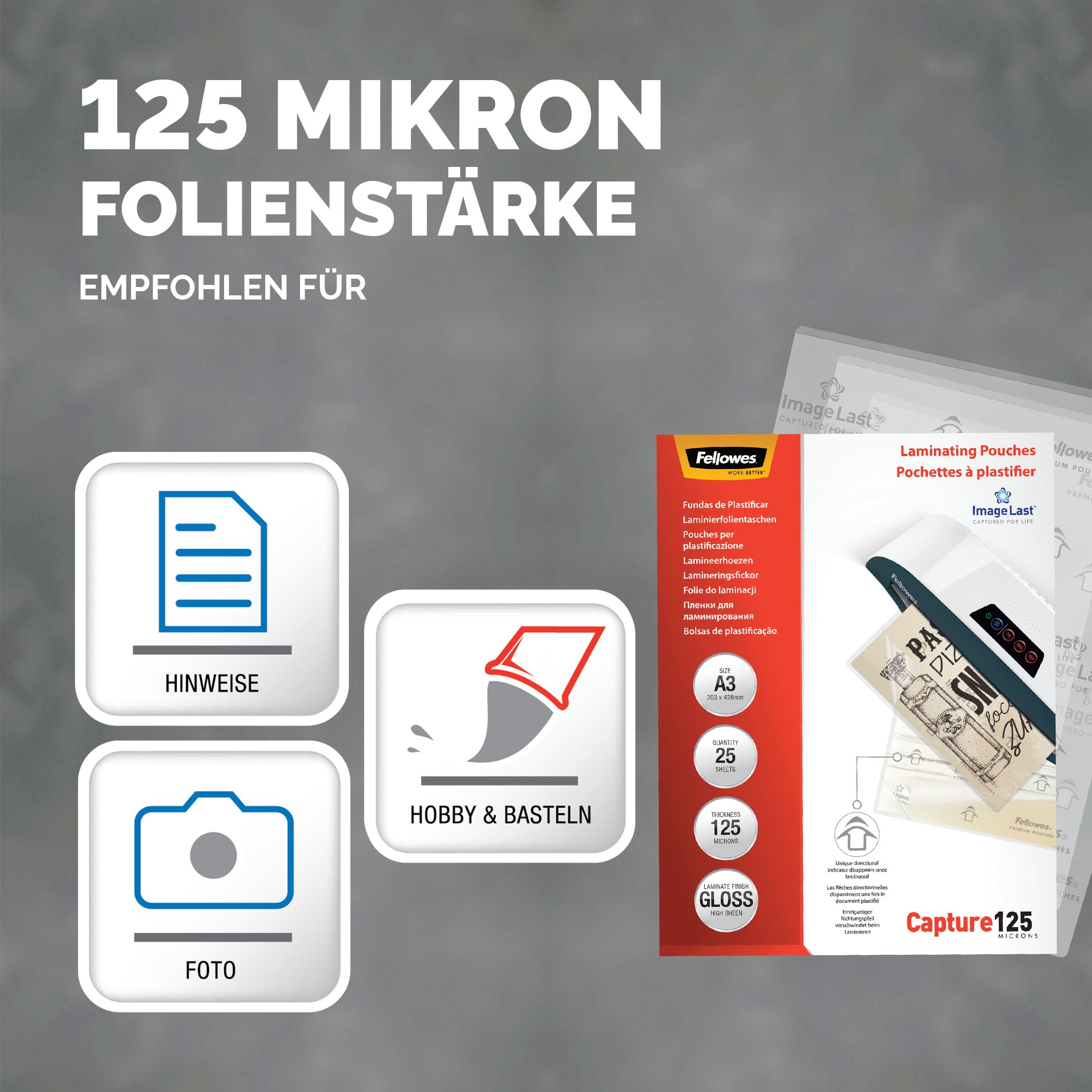 fellowes-imagelast-laminierfolien-a3-125-mikron-25-st-ck-gl-nzend image 3