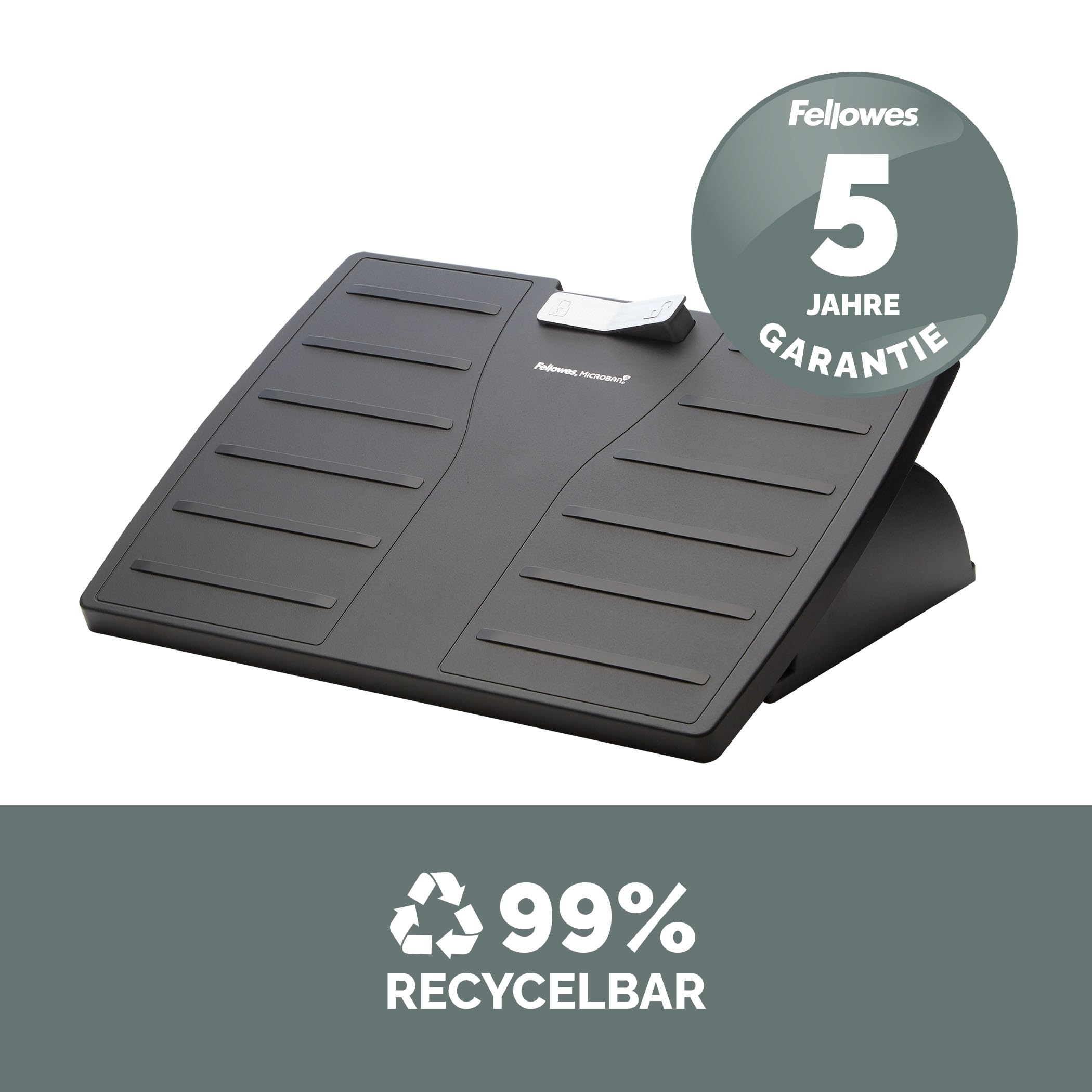 fellowes-office-suites-fu-st-tze-schwarz-verstellbar-microban-ergonomisch image 8
