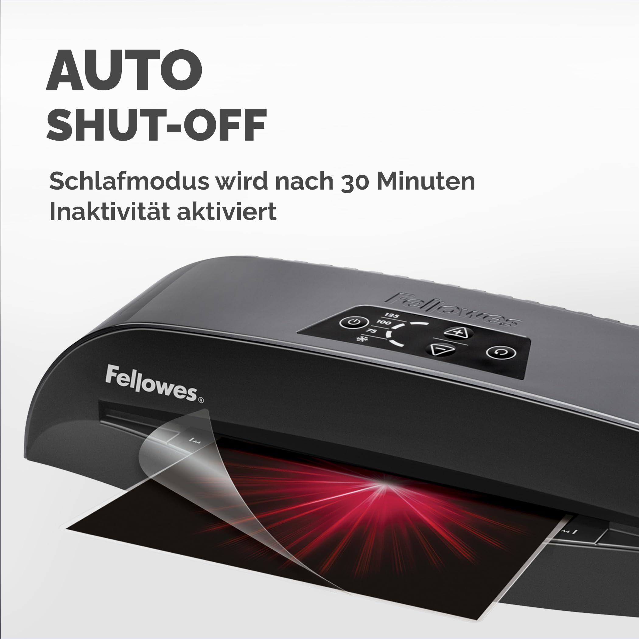 fellowes-calibre-a4-laminierger-t-125-micron-inkl-10-folien-schwarz image 6