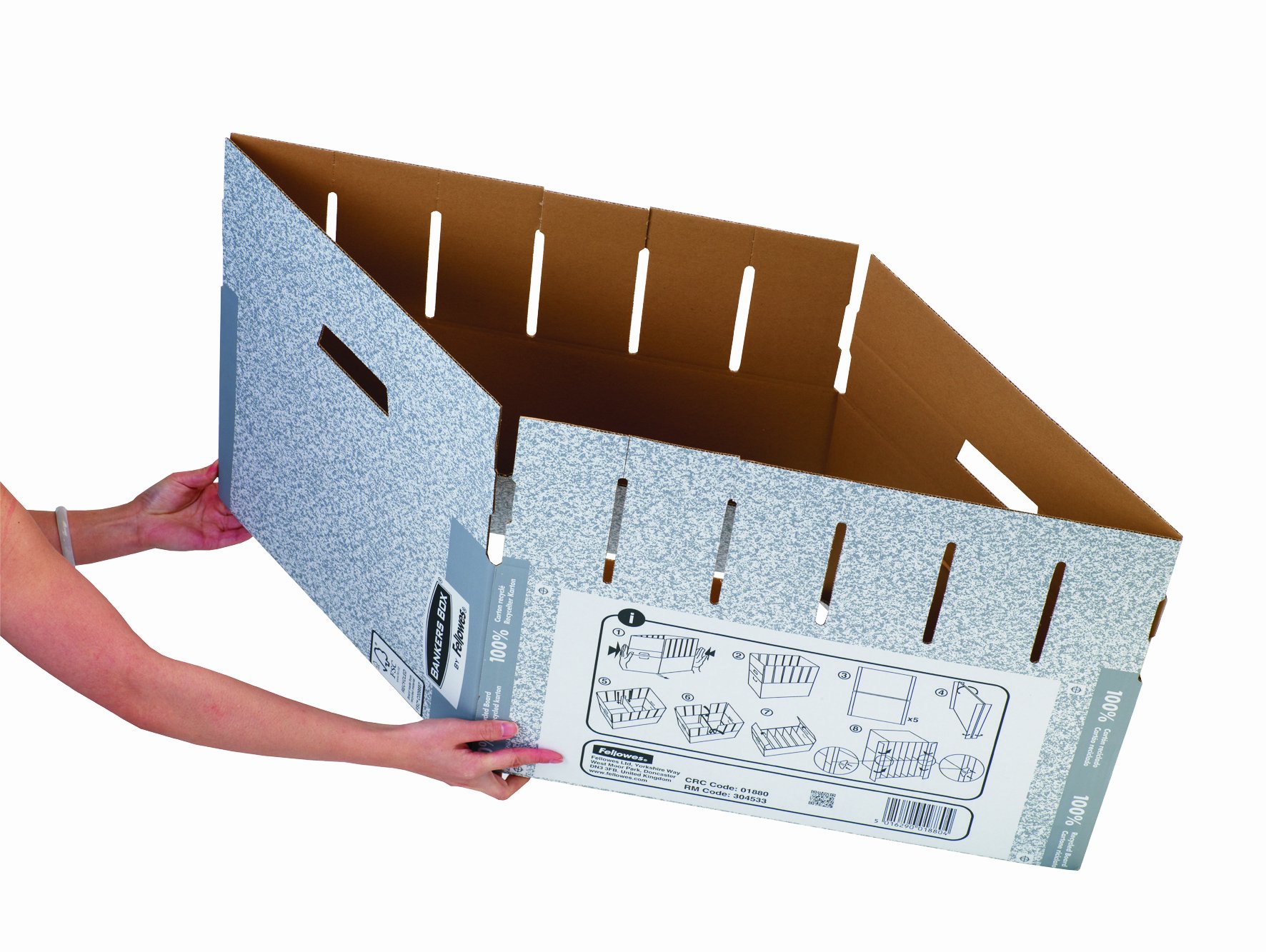 fellowes-bankers-box-0188009-ordnerarchiv-grau-6-f-cher image 6