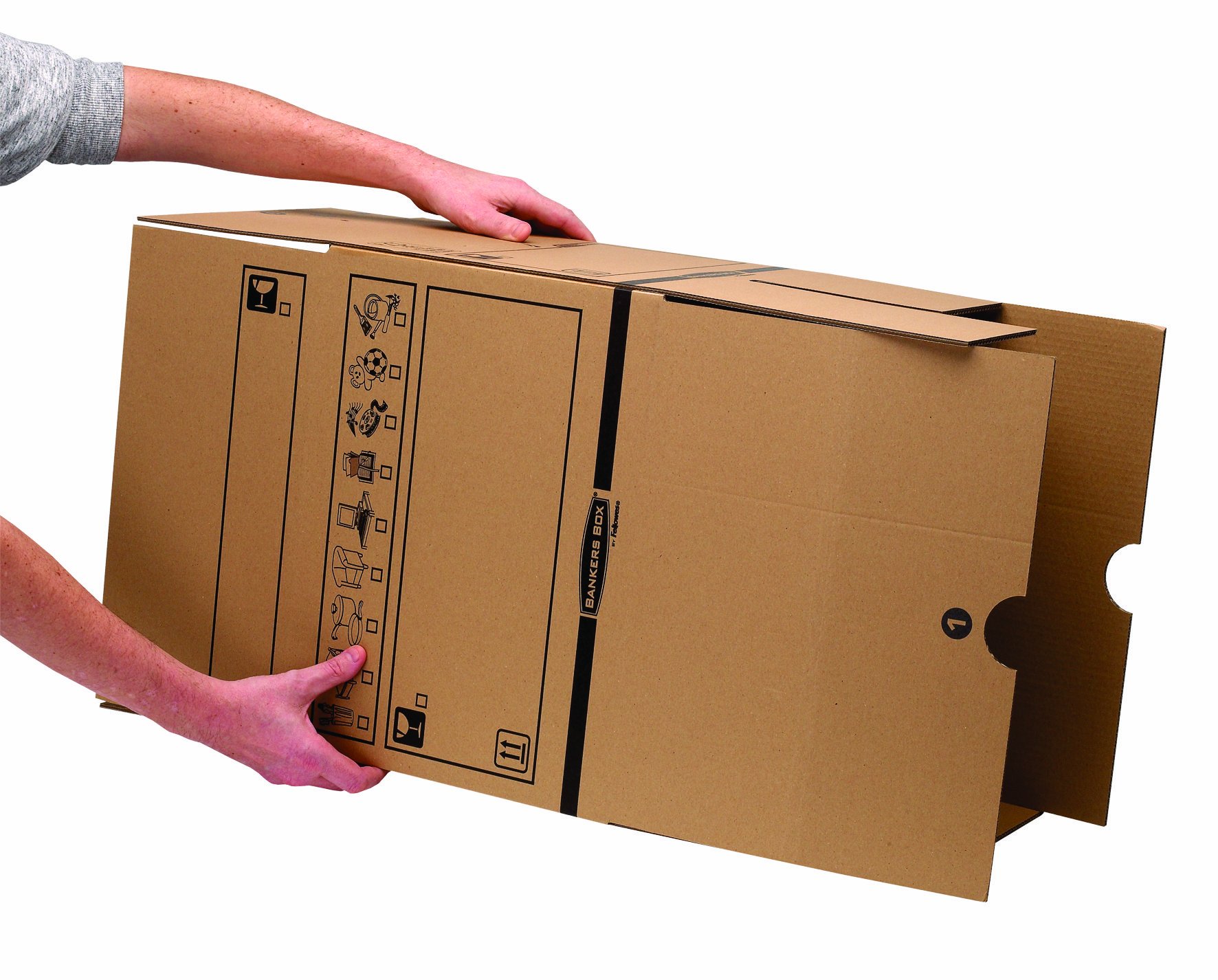 bankers-box-smoothmove-umzugskarton-104l-braun-5er-pack image 8