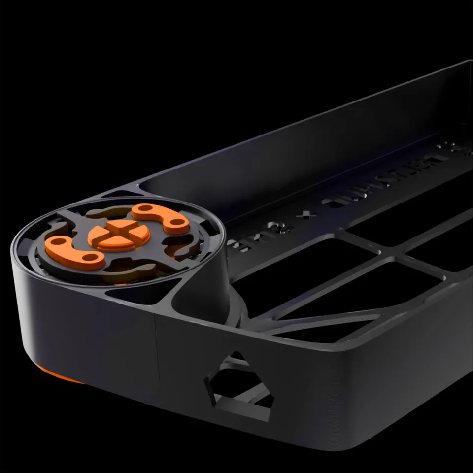 deltahub-untertisch-schublade-schreibtisch-organizer-3d-modell image 1