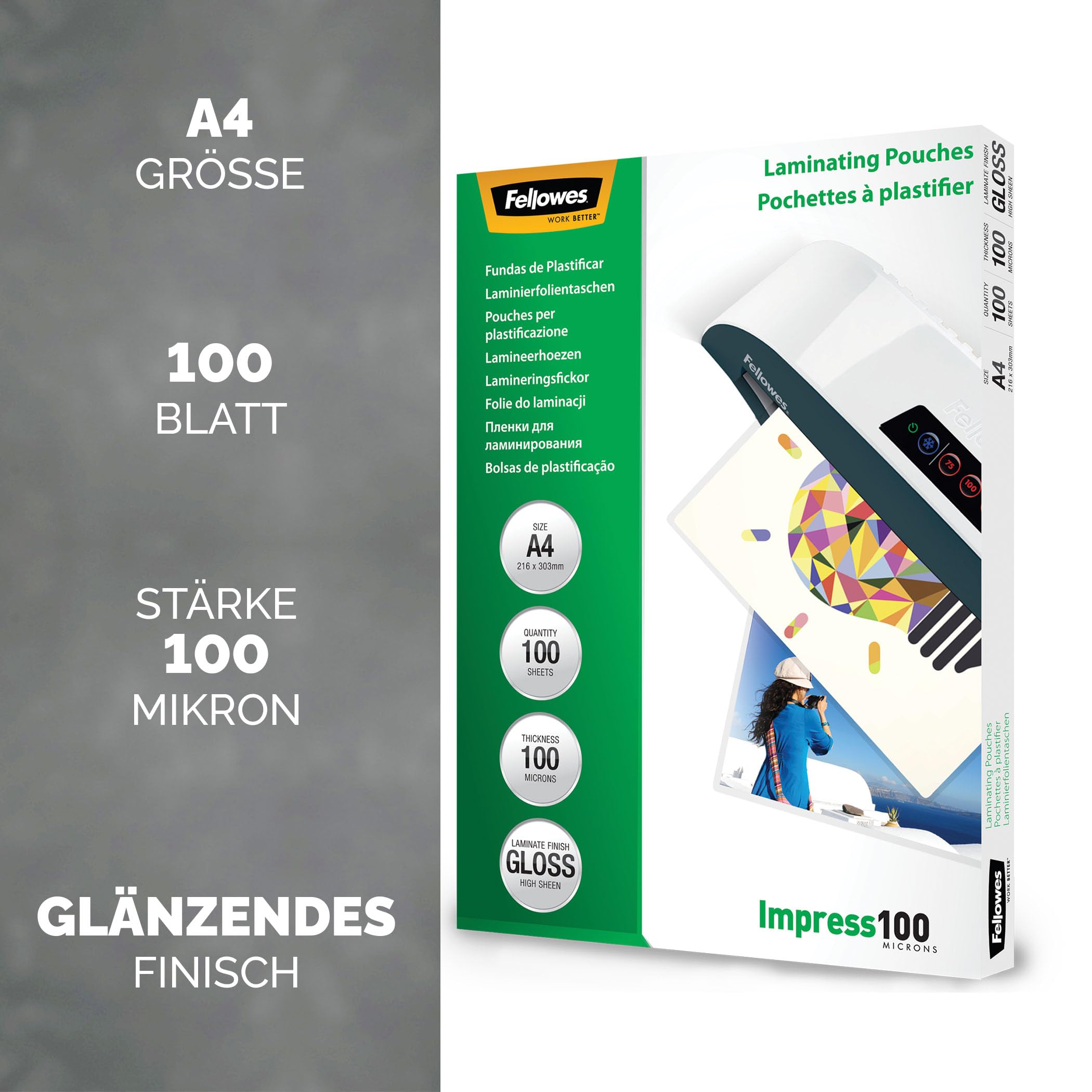 fellowes-imagelast-laminierfolien-a4-100-mikron-100-st-ck image 2