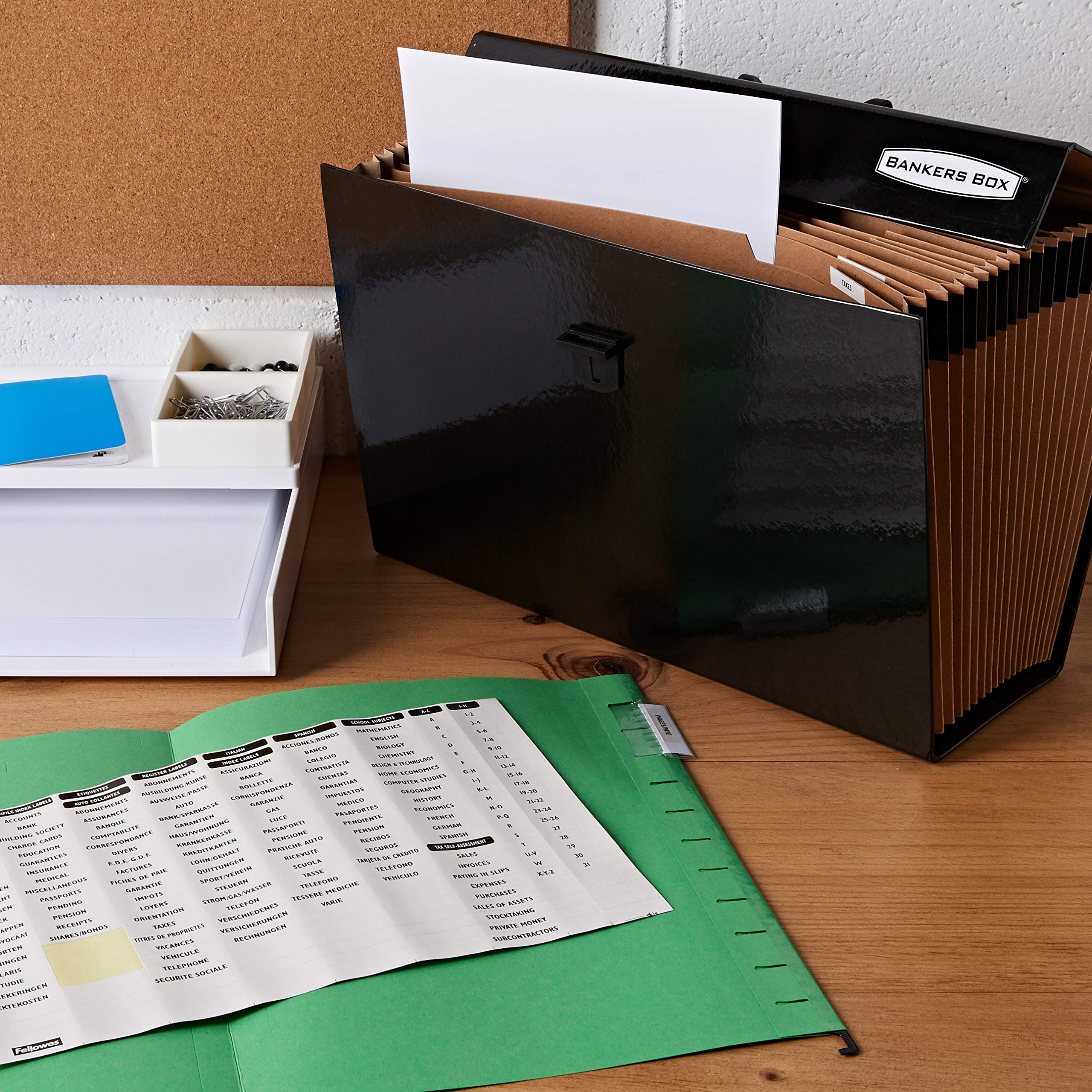bankers-box-handifile-f-chermappe-a4-schwarz-19-f-cher image 7