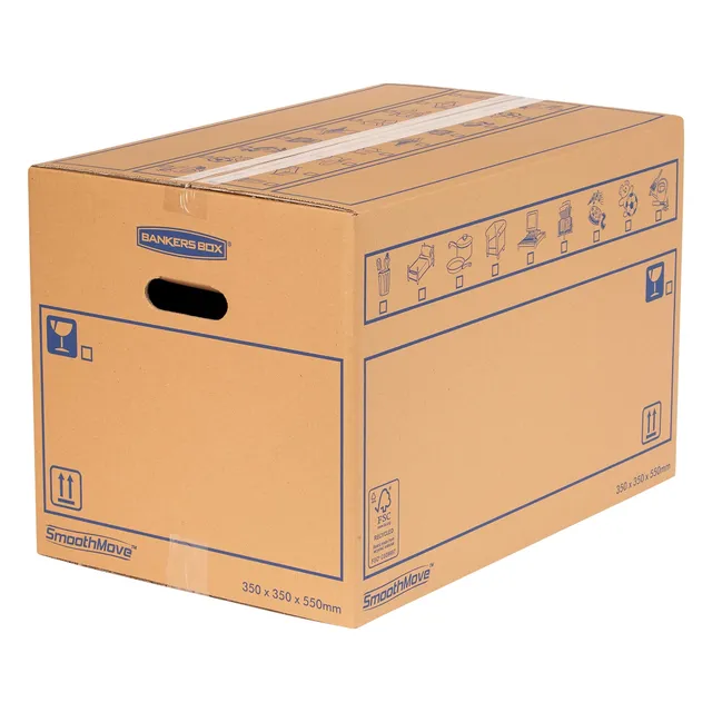 bankers-box-smoothmove-umzugskarton-67l-braun-10er-griff image 1