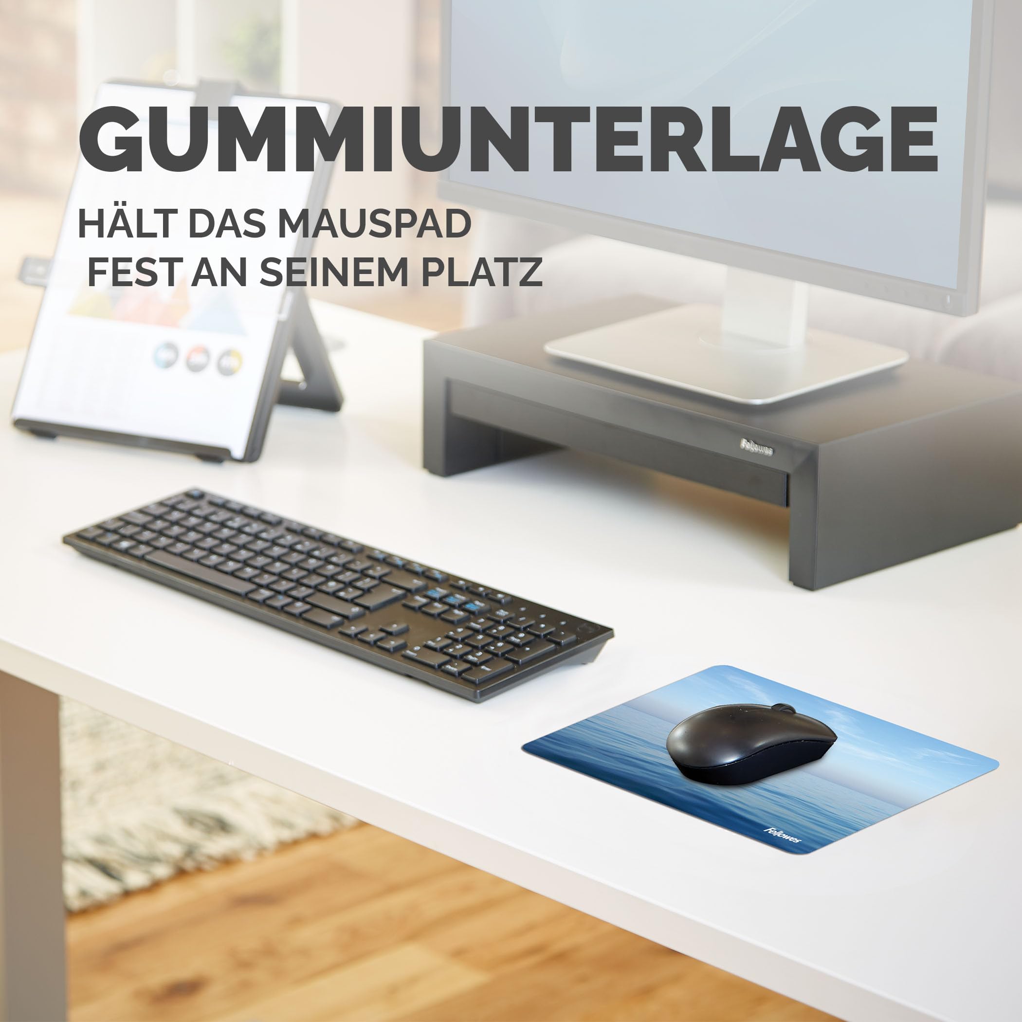 fellowes-standard-mauspad-rechteckig-ozean-recycelt image 4