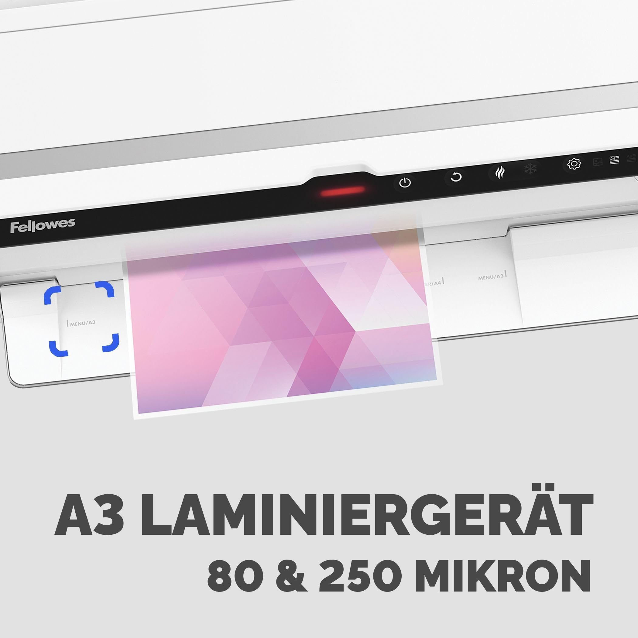 fellowes-venus-laminierger-t-a3-wei-250-mikron-inkl-folien image 5