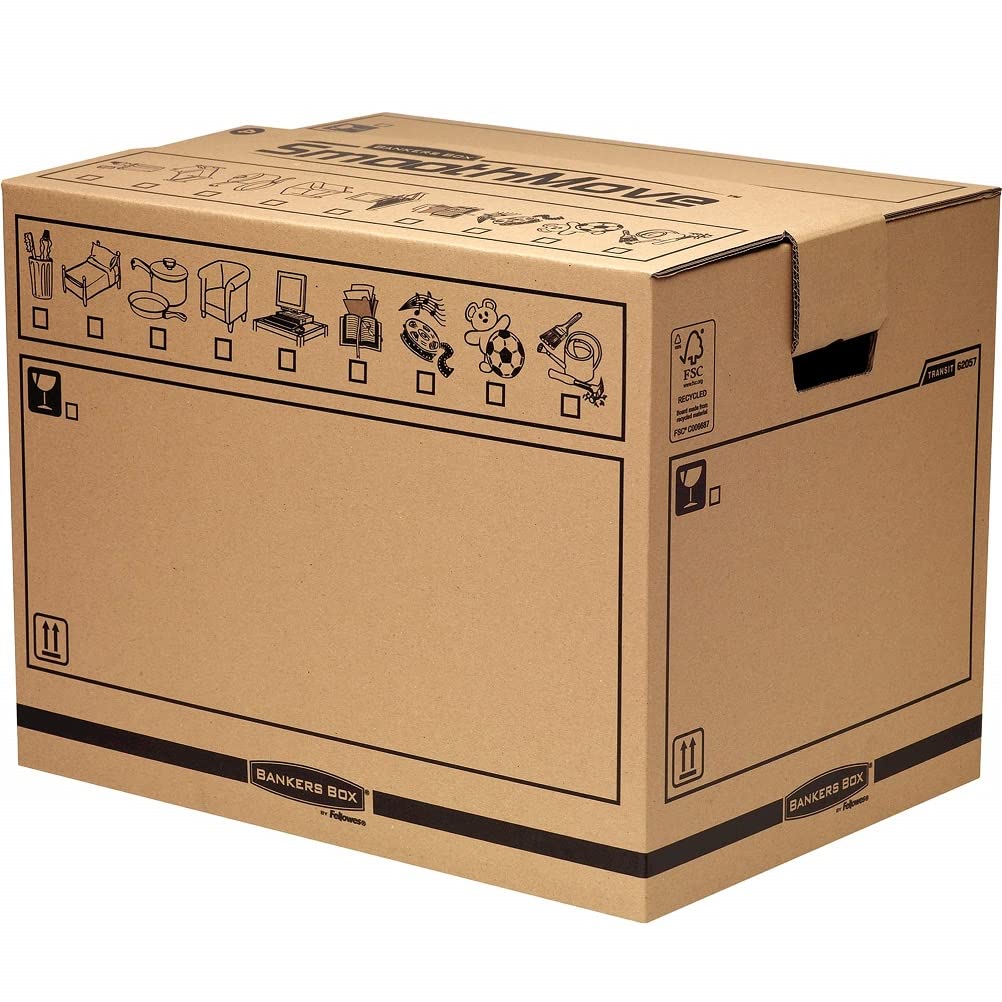 bankers-box-smoothmove-umzugskarton-medium-braun-92l-5-st-ck image 1