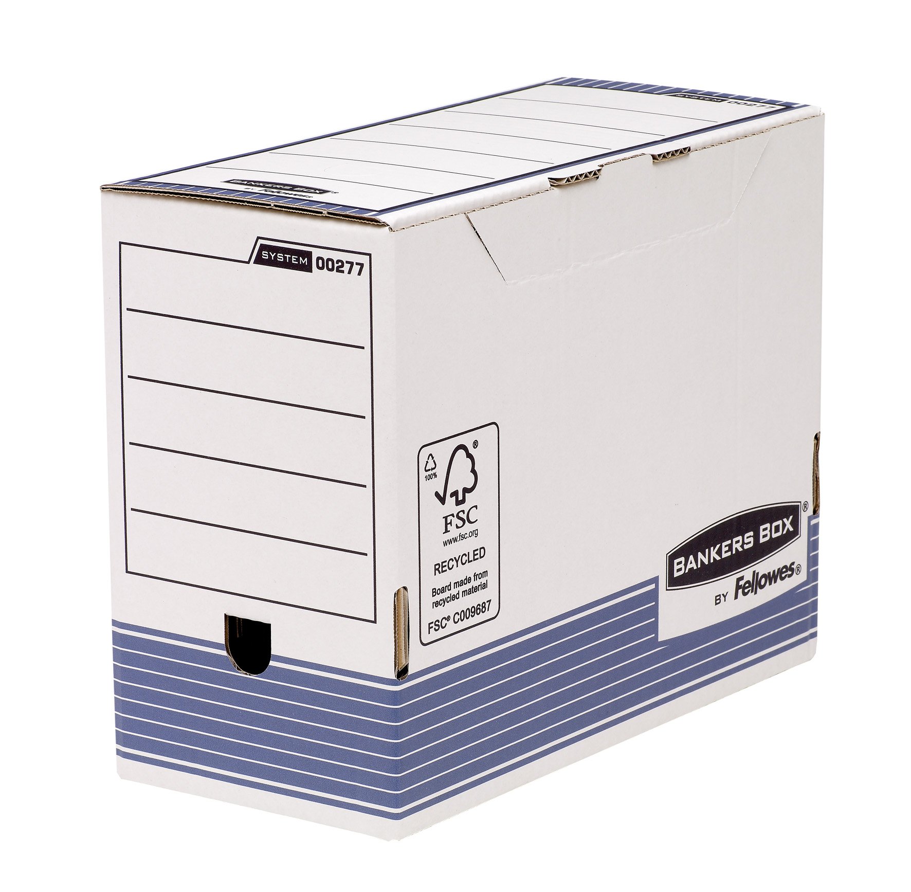 bankers-box-system-archivschachtel-folio-100mm-wei-blau-10er-fsc image 8