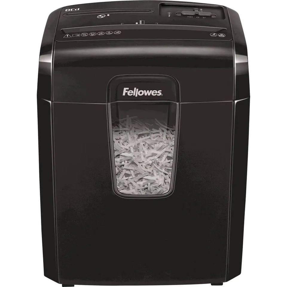 fellowes-powershred-8cd-aktenvernichter-p4-8-blatt-14l image 1