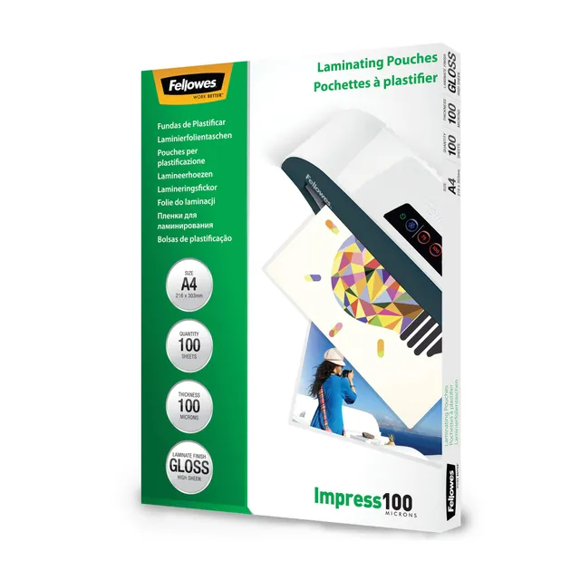 fellowes-imagelast-laminierfolien-a4-100-mikron-100-st-ck image 1