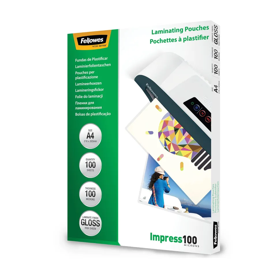 fellowes-imagelast-laminierfolien-a4-100-mikron-100-st-ck image 1