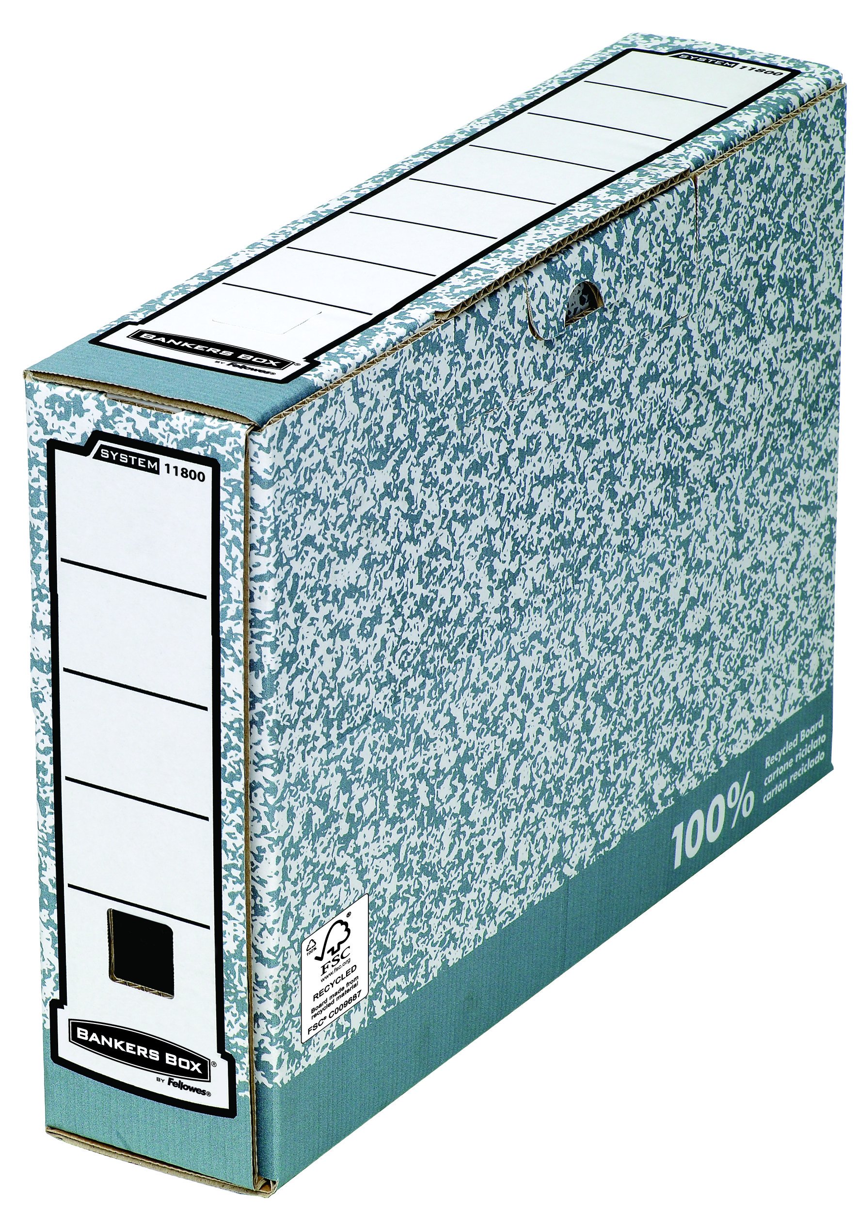 bankers-box-system-folio-archivschachtel-120mm-grau-10er-pack image 5