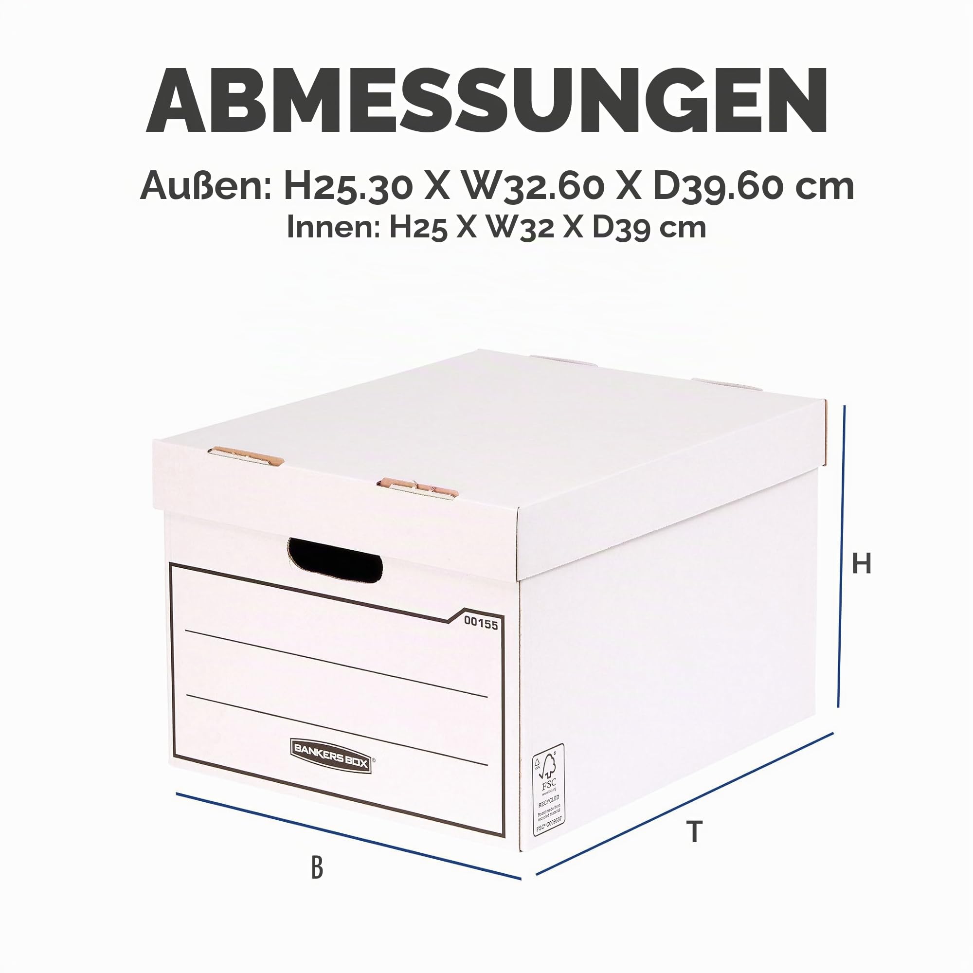 bankers-box-system-archivbox-mit-deckel-wei-10er-recycelt image 6