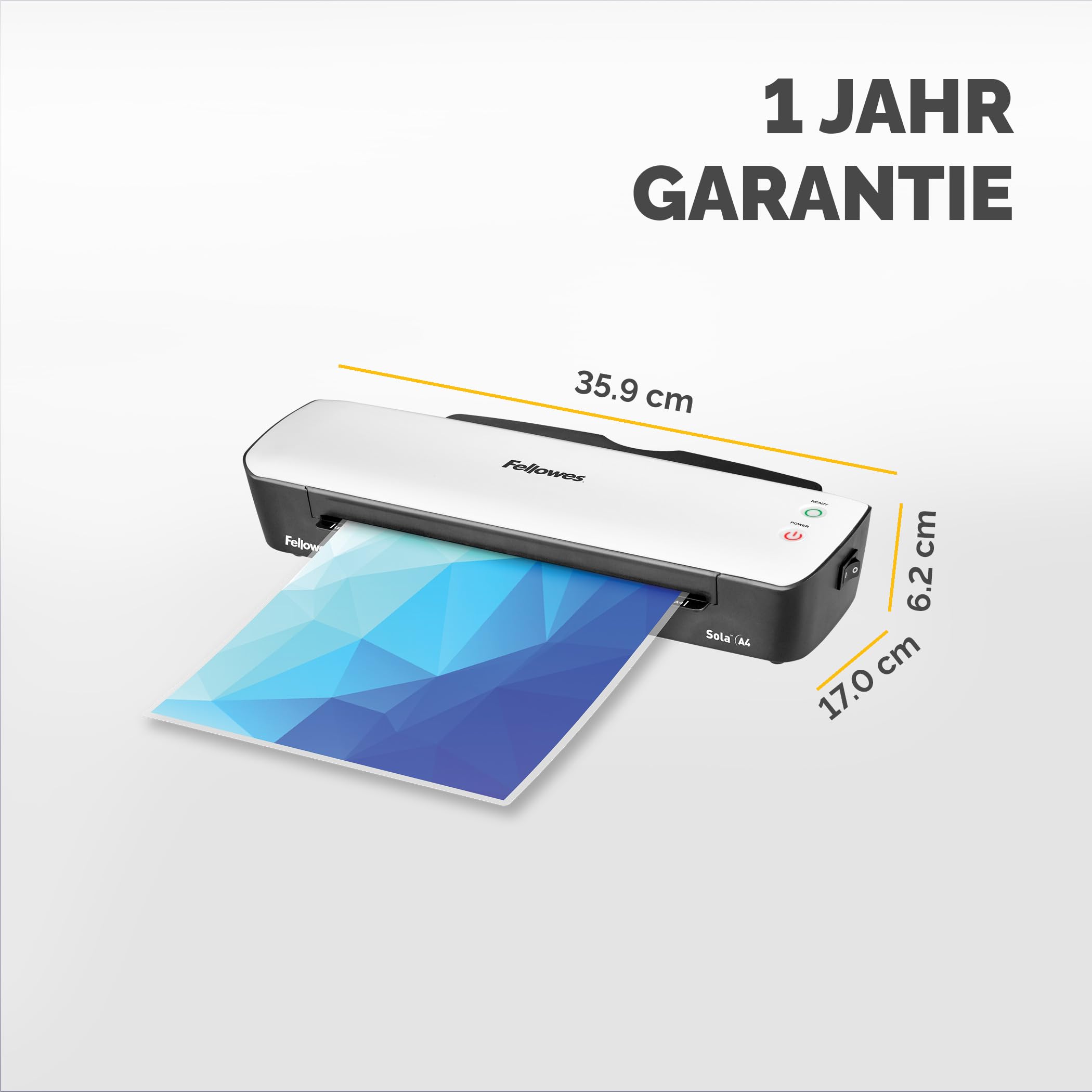 fellowes-sola-laminierger-t-a4-125-mikron-staufrei image 8