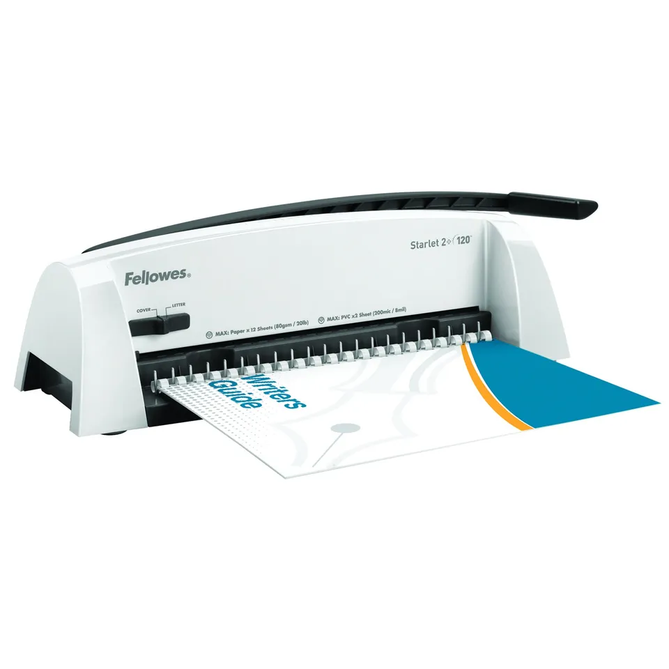 fellowes-pulsar-bindemaschine-a4-manuell-300-blatt-mit-deckeln image 1