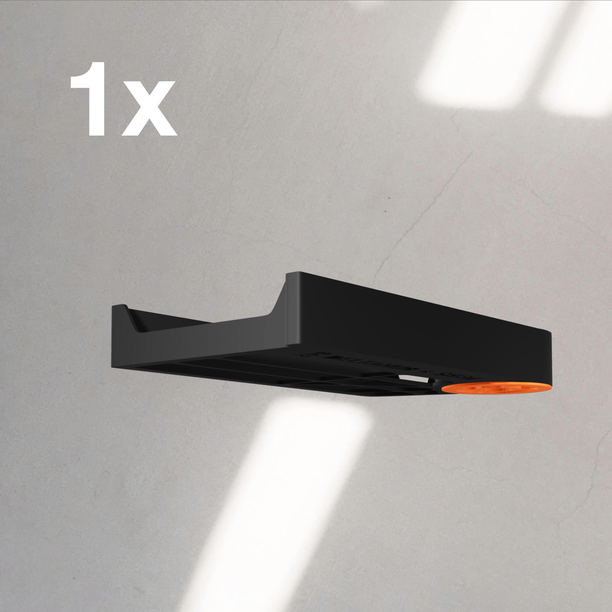 deltahub-to-do-schublade-modular-under-desk-schwarz-single image 1