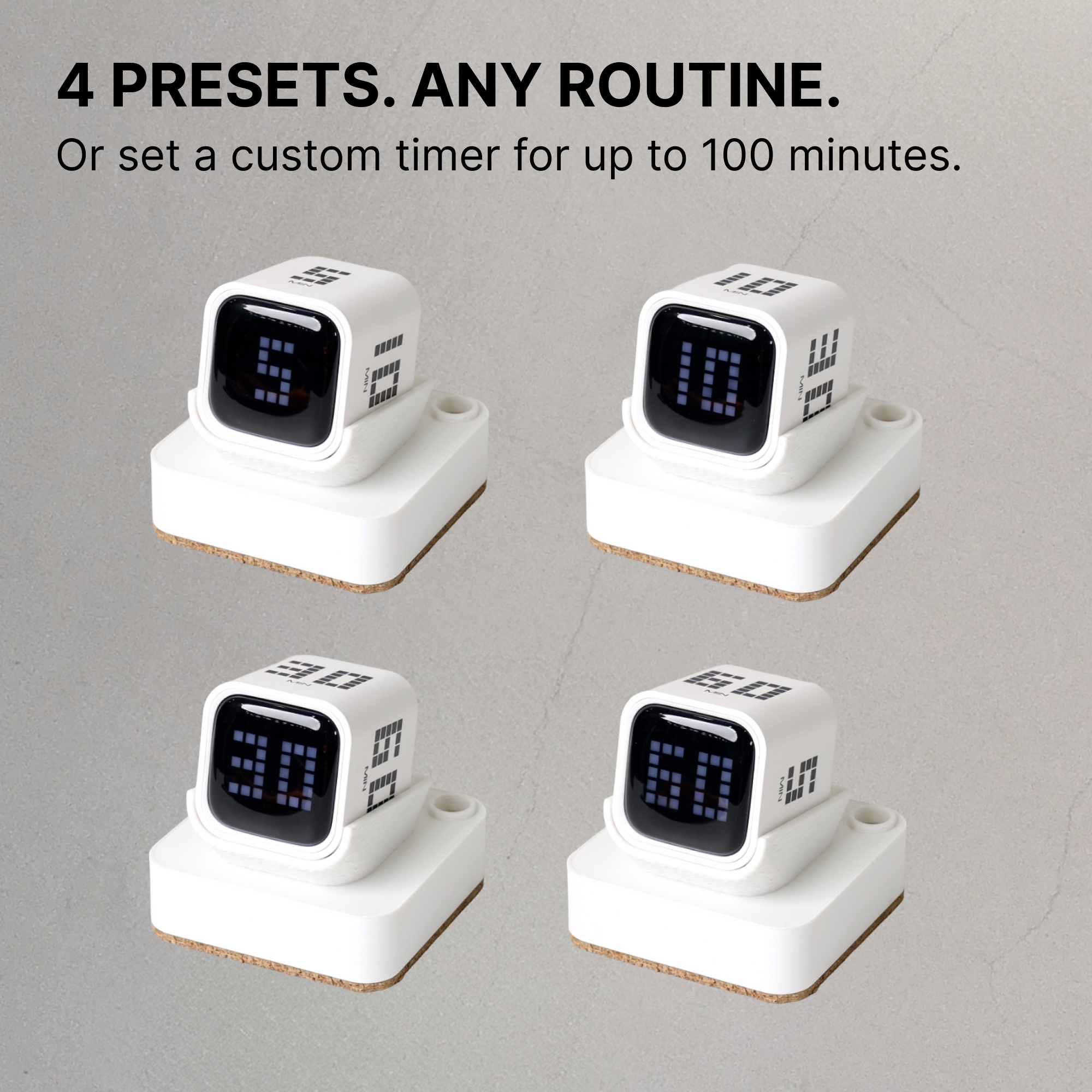 deltahub-flowtimer-pomodoro-fokus-timer-schwarz-analog-konzentration image 4