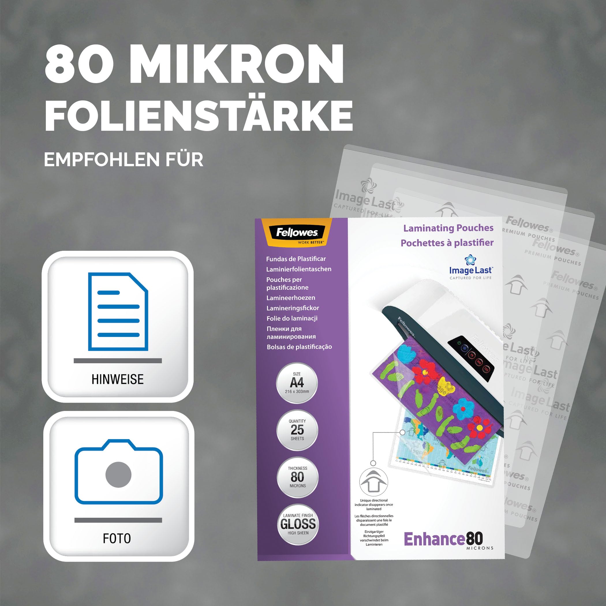 fellowes-imagelast-laminierfolien-a4-80-mikron-250-st-gl-nzend image 3
