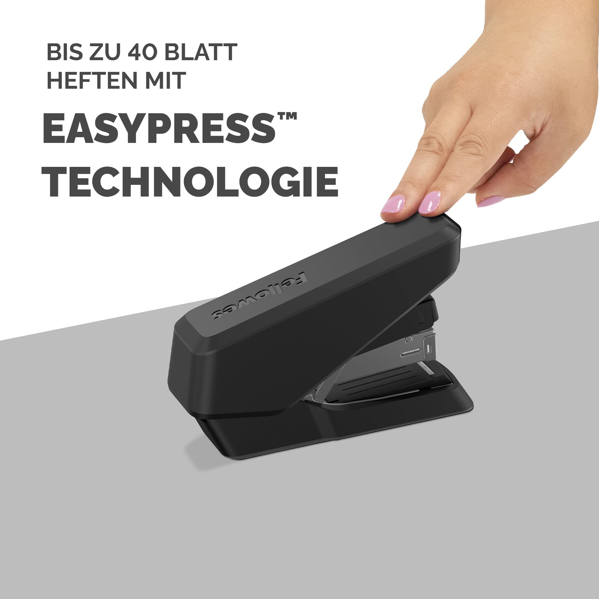 fellowes-lx-series-lx860-b-rotacker-40-blatt-schwarz-flachheftung image 4