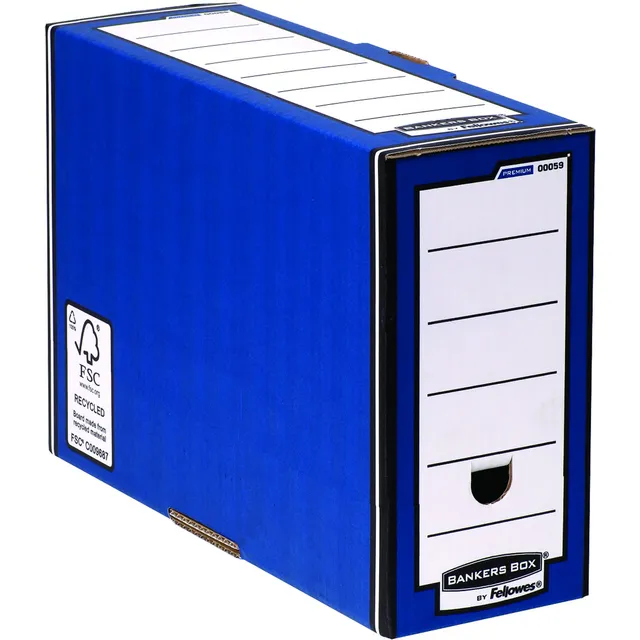 bankers-box-premium-archivschachtel-a4-blau-10-st-ck-fastfold image 1