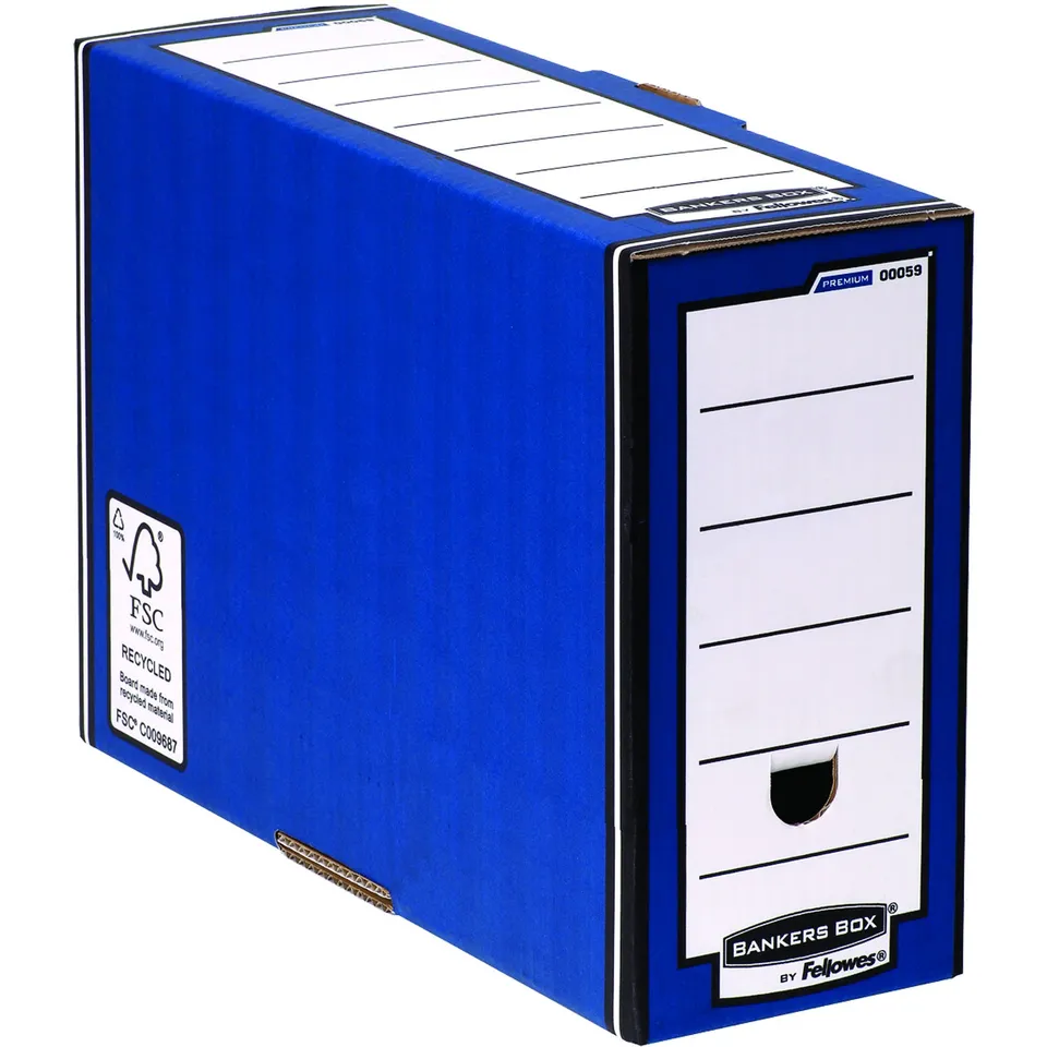 bankers-box-premium-archivschachtel-a4-blau-10-st-ck-fastfold image 1