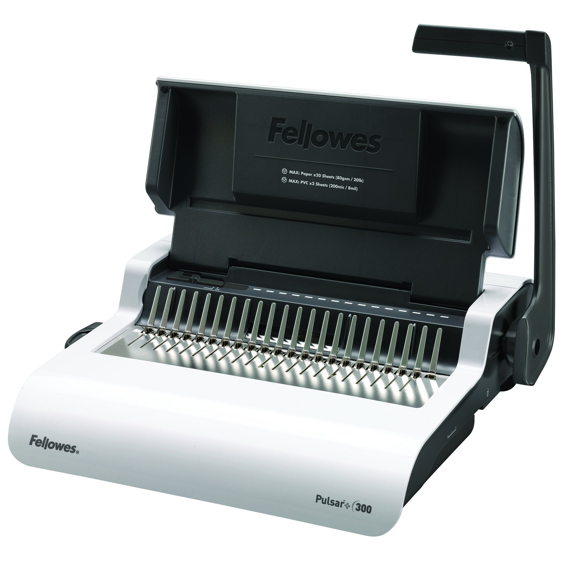 fellowes-pulsar-bindemaschine-plastik-a4-20-blatt-schwarz image 3
